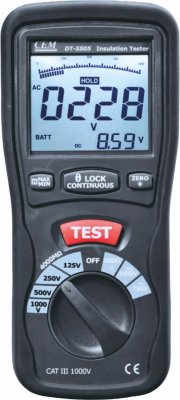 Цифровой мегаомметр CEM DT-5505